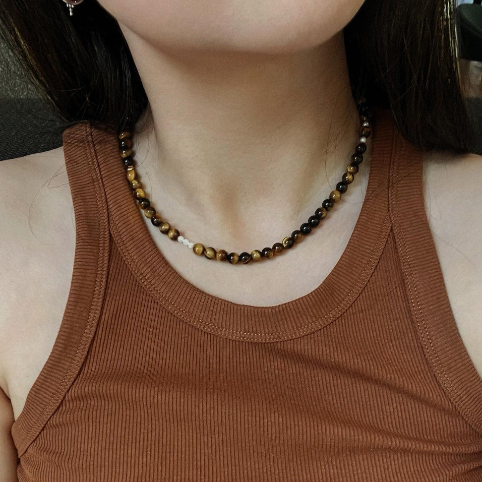 Tiger’s Eye Freya Necklace