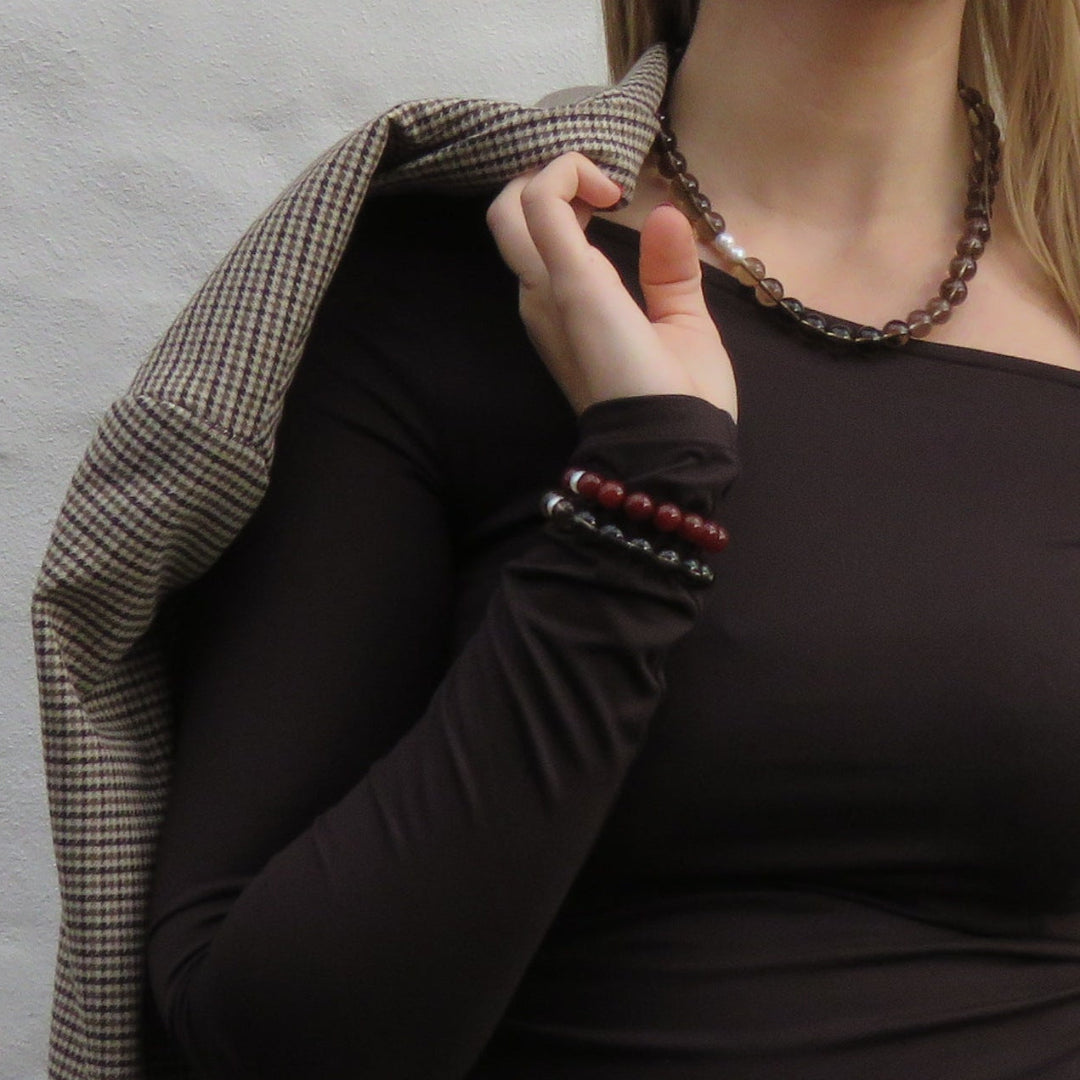 Red Agate Bracelet - Amaré