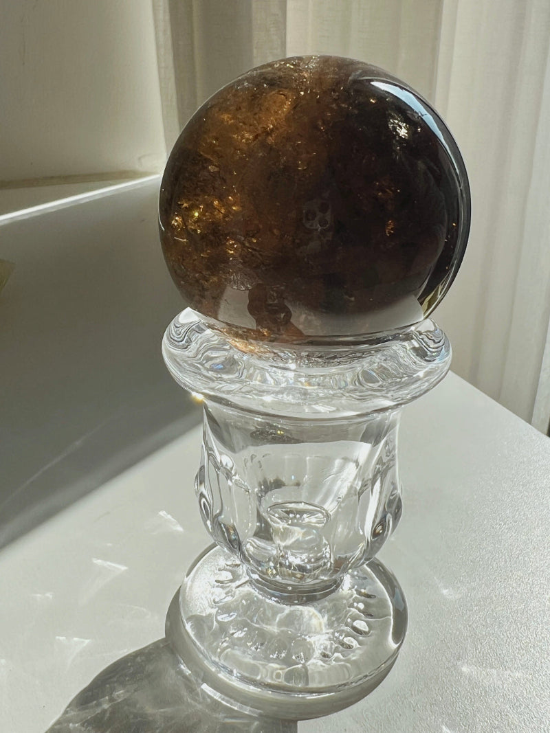 Smoky Quartz Sphere