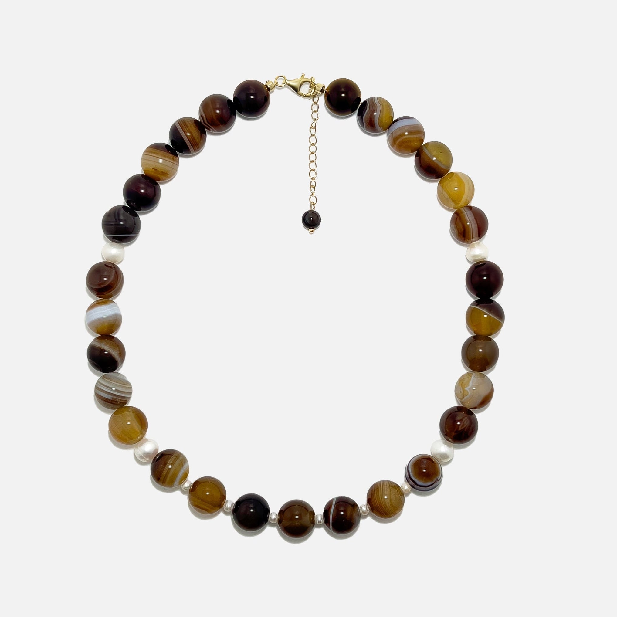 Latte Onyx necklace