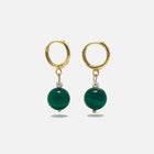 Malachite Earrings