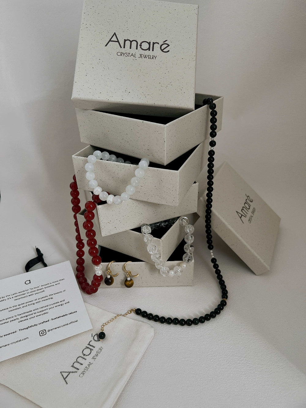 Amaré Crystal Jewelry - handmade with intension 