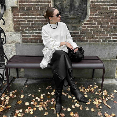 Obsidian Bracelet & Necklace Set - Amaré